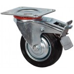 Колесо промышленное поворотное с тормозом