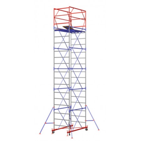 Вышка-тура ВСП до 18,5 м рабочая площадка 2,0*1,2 м - H2,7м