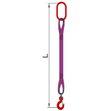 Строп текстильный одноветвевой 1СТ 0,5 т 3,5 м